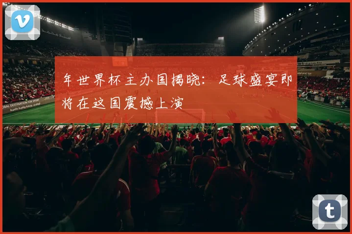年世界杯主办国揭晓：足球盛宴即将在这国震撼上演